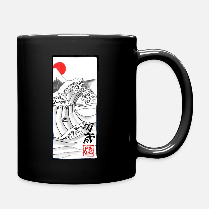 Manga Banzai - Full Colour Mug - black