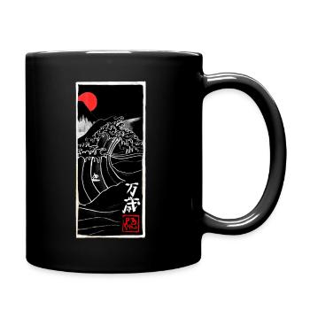 Manga Banzai - Tasse einfarbig - Schwarz - Rechts