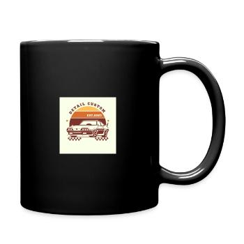Detail Custom - Tasse einfarbig - Schwarz - Rechts