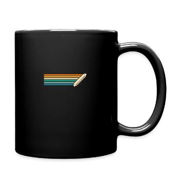 Harmonika Mundharmonika - Tasse einfarbig - Schwarz - Rechts