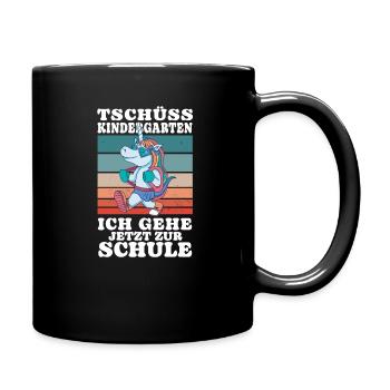 Einschulung 06 Zeichenfläche 7 Kopieren 7 Kopie - Tasse einfarbig - Schwarz - Rechts