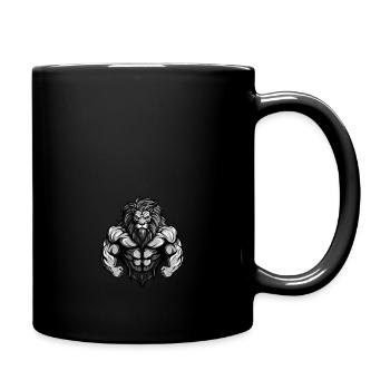 Lion Fitness Muscles Workout Gym - Mug uni - noir - Droite