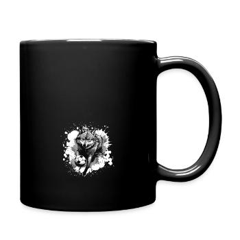 Équipe sportive de football Wolf - Mug uni - noir - Droite