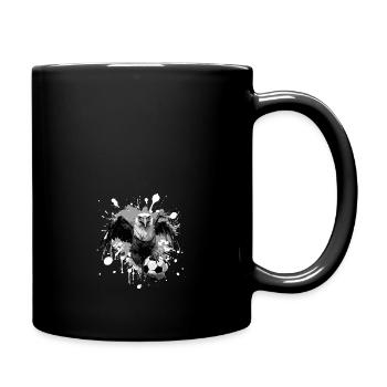 Équipe sportive de football Adler - Mug uni - noir - Droite