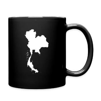 Thailand - Full Colour Mug - black - Right