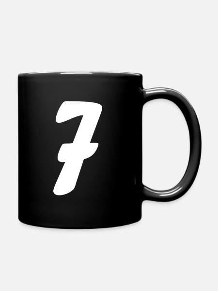 7 - Full Colour Mug - black