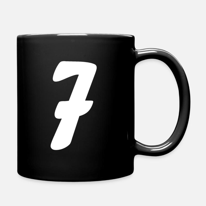 7 - Mug uni - noir