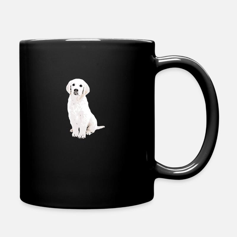Chiot Golden Retriever - Mug uni - noir
