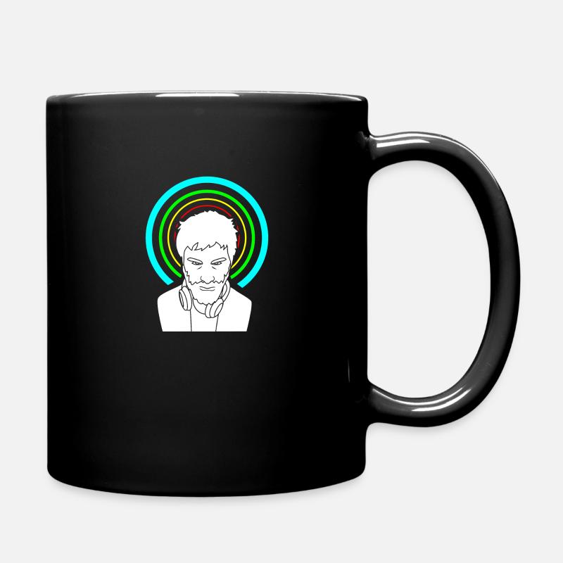 Ondes DJ - Mug uni - noir