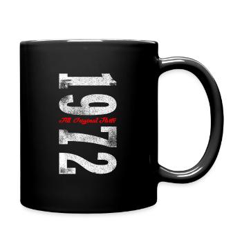 1972 born - Full Colour Mug - black - Right