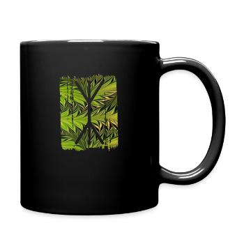 yggdrasil rune e 101 - Tasse einfarbig - Schwarz - Rechts