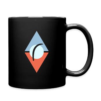 Lancer de boomerang - Mug uni - noir - Droite