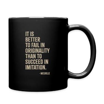 Fail in originality - Full Colour Mug - black - Right
