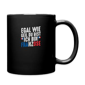 French French France - Full Colour Mug - black - Right