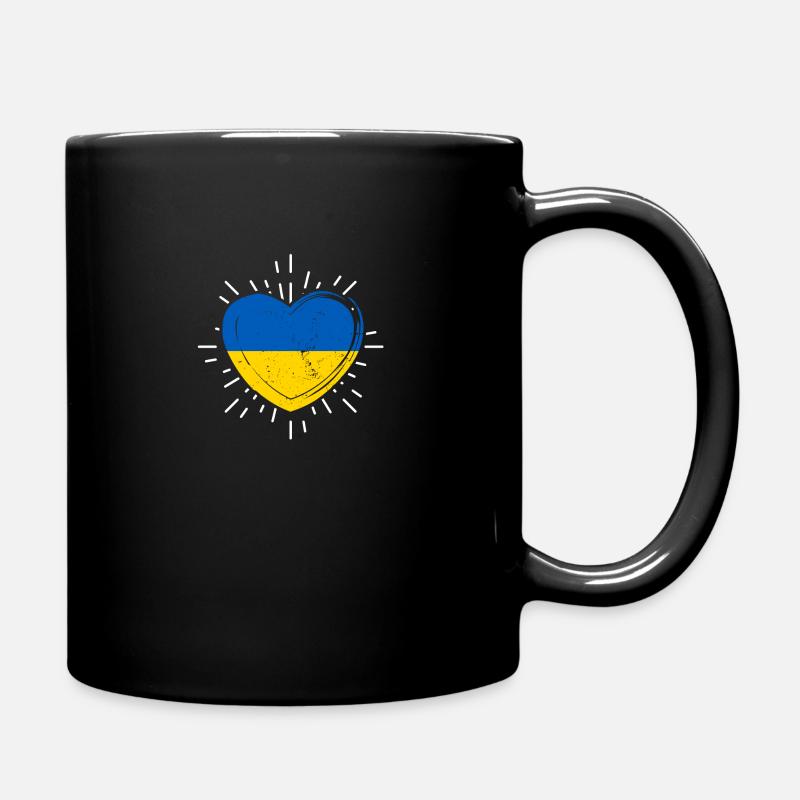 Ukrainer Ukraine - Tasse einfarbig - Schwarz
