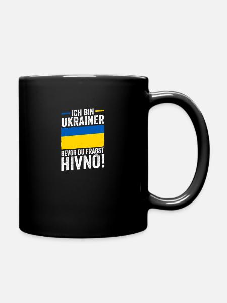 Ukrainer Ukraine - Tasse einfarbig - Schwarz