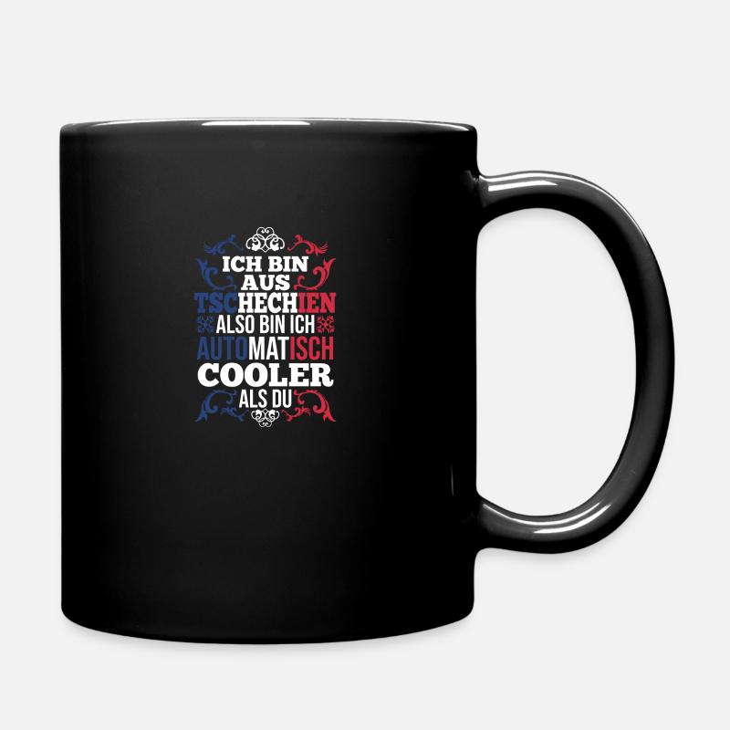 Czechs Czech Czech Republic - Full Colour Mug - black
