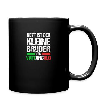 Italy Italian Vaffanculo - Full Colour Mug - black - Right