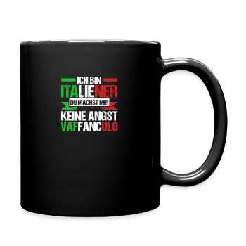 Italy Italian Vaffanculo - Full Colour Mug - black - Right
