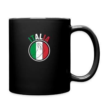 Italia Italian Italian Italy - Full Colour Mug - black - Right