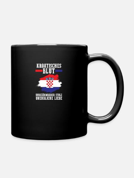 Croate Croate Croatie - Mug uni - noir