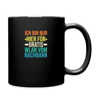 Neighborhood Best Neighbor - Full Colour Mug - black - Right