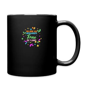 Costume de carnaval Carnaval - Mug uni - noir - Droite