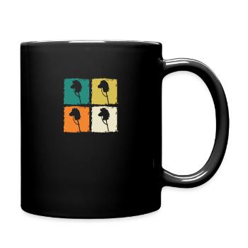 Steckenpferd Hobby Horsing - Tasse einfarbig - Schwarz - Rechts