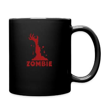 Nuit d’Halloween Sorcière Cadeau Chauve-souris - Mug uni - noir - Droite