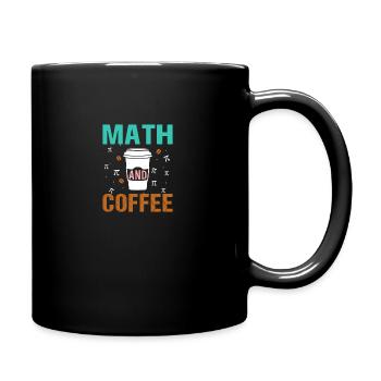 Mathematik Mathematiker Mathelehrer - Tasse einfarbig - Schwarz - Rechts
