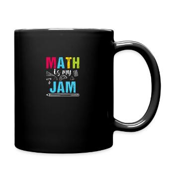 Mathematik Mathematiker Mathelehrer - Tasse einfarbig - Schwarz - Rechts