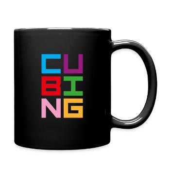 CUBING - Full Colour Mug - black - Right