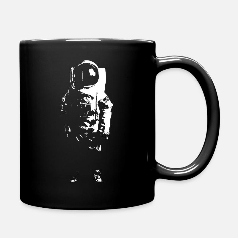 Astronaut - Tasse einfarbig - Schwarz