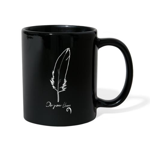 Do Your Thang Black Swan Feather - Full Colour Mug
