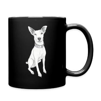 Bodeguero Andaluz in sketch style - Full Colour Mug - black - Right