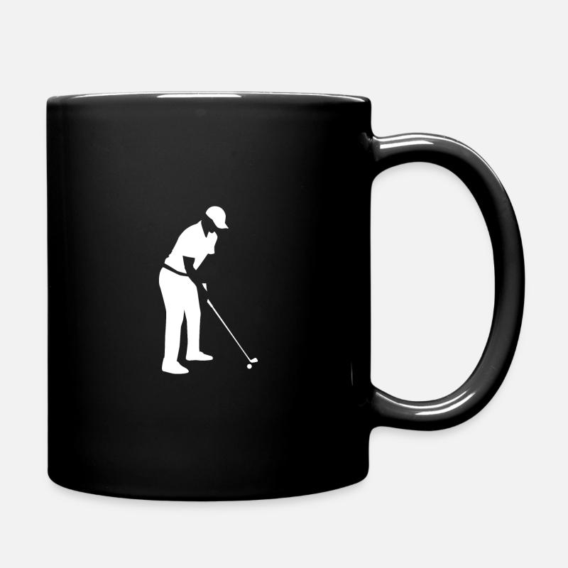 Golfeur - Joueur de golf - Mug uni - noir