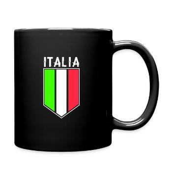 Maillot Italia Football - Mug uni - noir - Droite