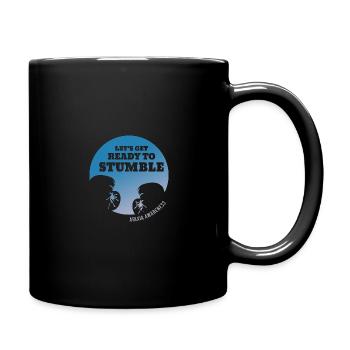 Préparons-nous à trébucher alternatif - Mug uni - noir - Droite
