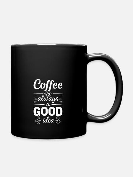 Coffeeshop - Full Colour Mug - black