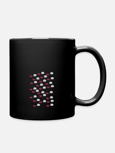 Beans - Full Colour Mug - black