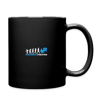 Trader Trading Evolution - Mug uni - noir - Droite
