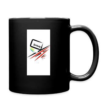 Projekt 3 - Tasse einfarbig - Schwarz - Rechts