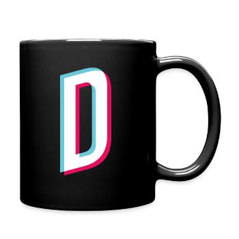 D - point D - Full Colour Mug - black - Right