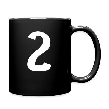 Meilleure vente Numéro 2 - Mug uni - noir - Droite