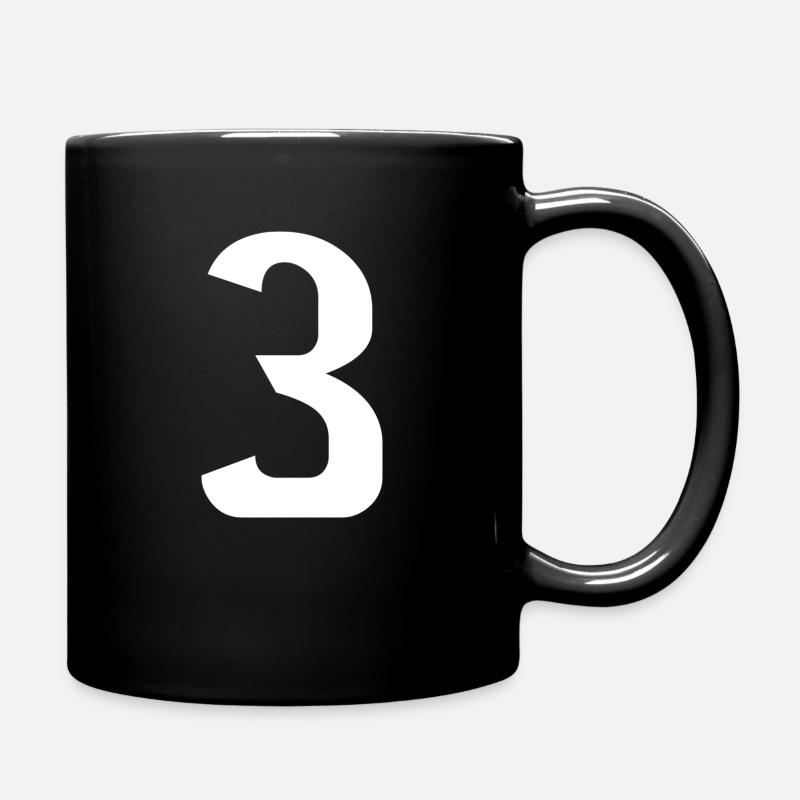 Meilleure vente Numéro 3 - Mug uni - noir