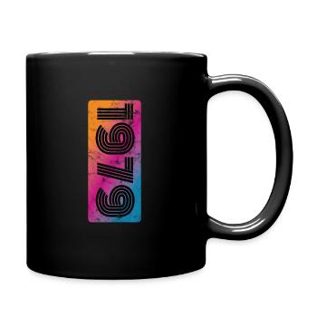 Millésime 1979 - Mug uni - noir - Droite
