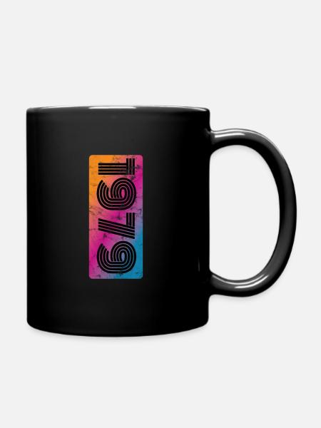 1979 Vintage - Tasse einfarbig - Schwarz