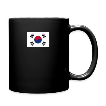 Drapeau national de Corée du Sud - Mug uni - noir - Droite