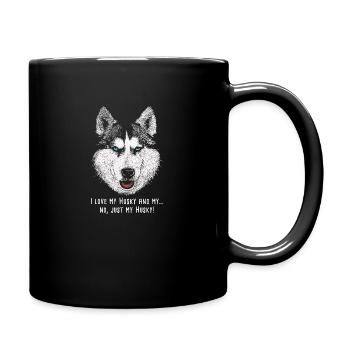 Husky 12 2018 03 - Full Colour Mug - black - Right