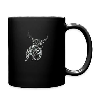 Bulle - Tasse einfarbig - Schwarz - Rechts
